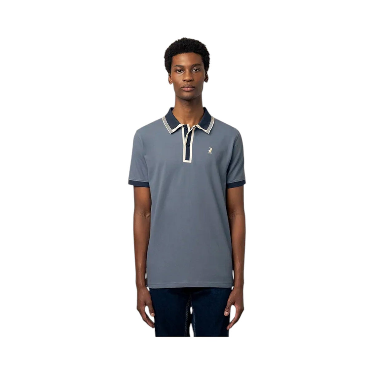 Polo Golfer Tipped Pony Blue