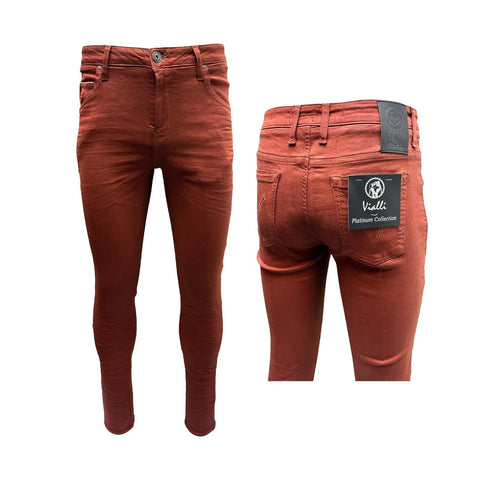 Vialli Jeans Ultra Fit Fello Clay Rust