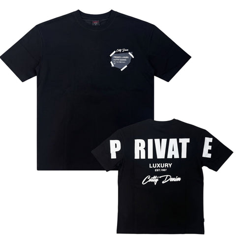 Cutty T-Shirt Private Black