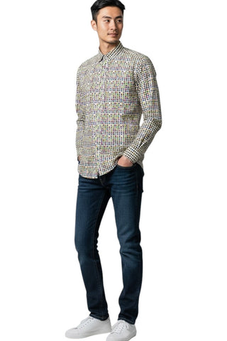 Jonathan D Long-Sleeve Quest White Shirt
