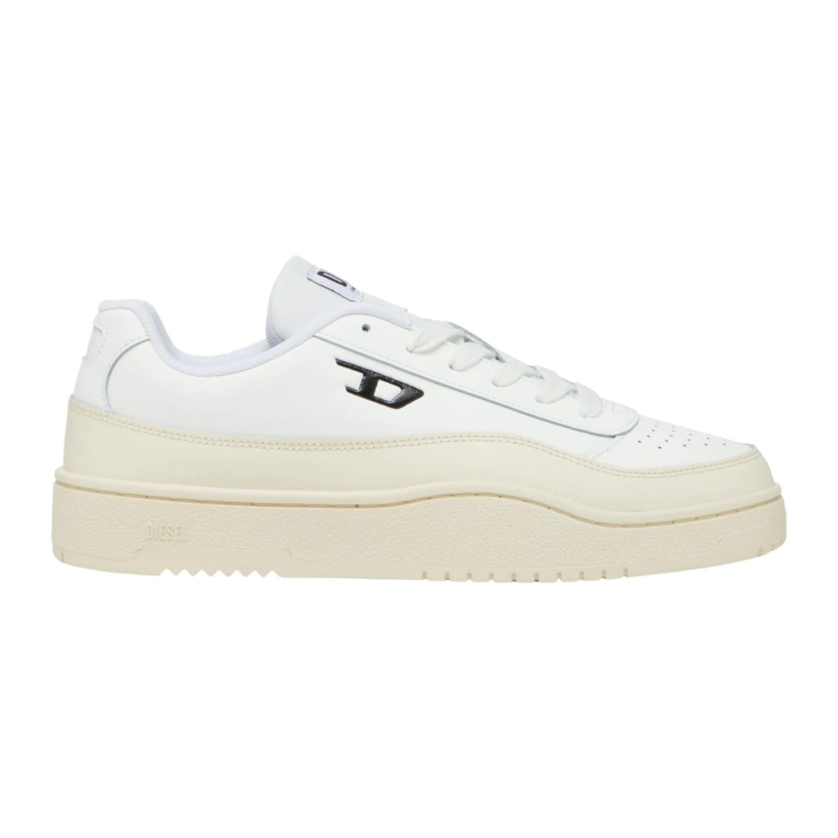 Diesel S-Tracker-D Low Top Sneakers Men – White/Cream Trainers