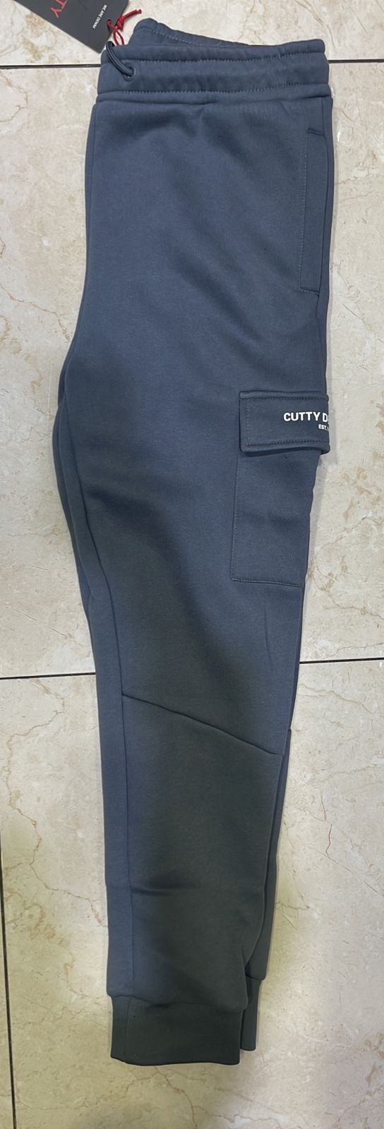 Cutty T/Pants Harlow Steel Blue