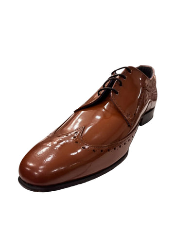Barker Shiny Honey Lace Up