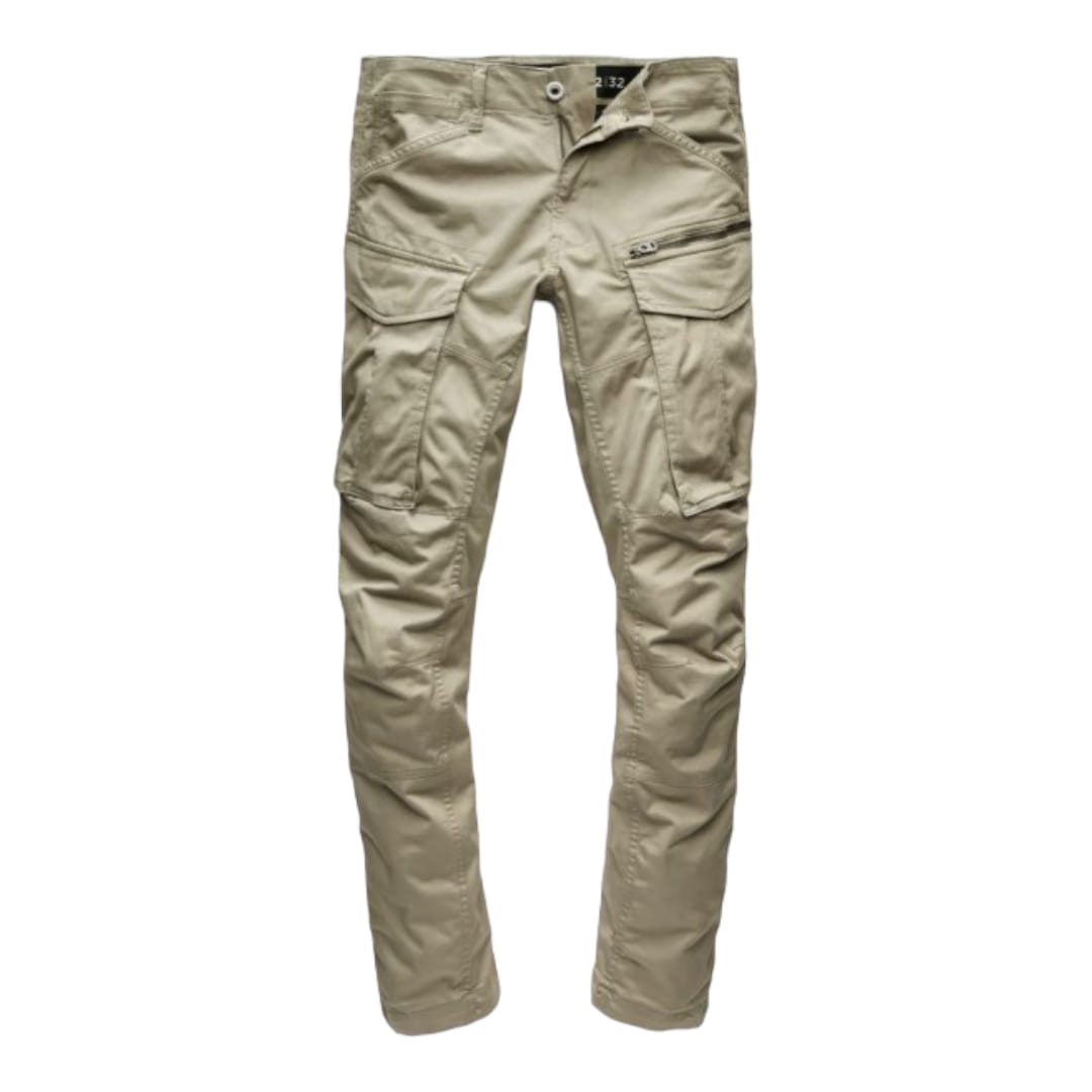 G Star Rovic Zip 3D Regular Tapered Pants - Beige