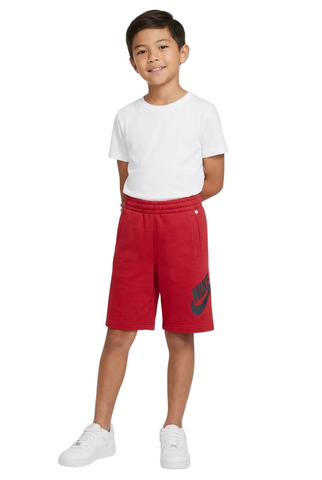 Nike Shorts Kids Bermuda French Terry Red