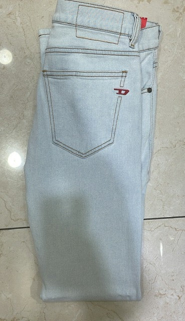 Diesel Jeans Tapered 2019 D-Strukt Light Washed Denim
