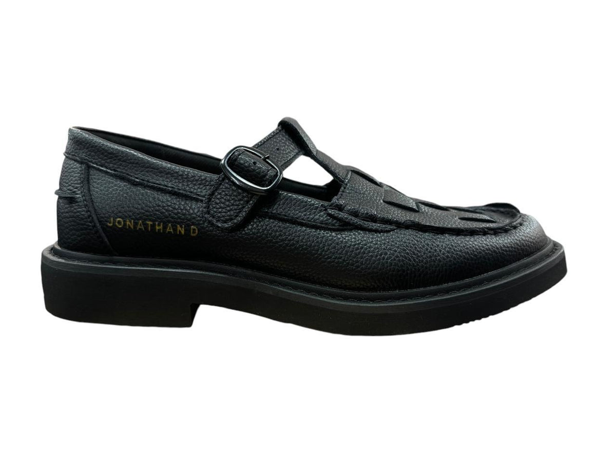 Jonathan D Zeke Sandal Loafers - Black