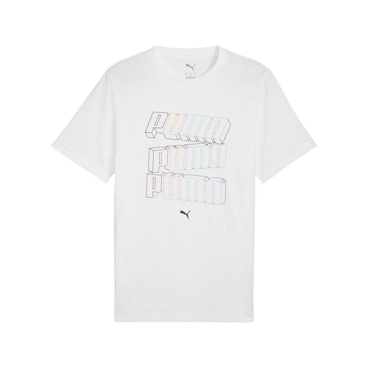 Puma T-Shirt Ess Logo Lab Hog Cream