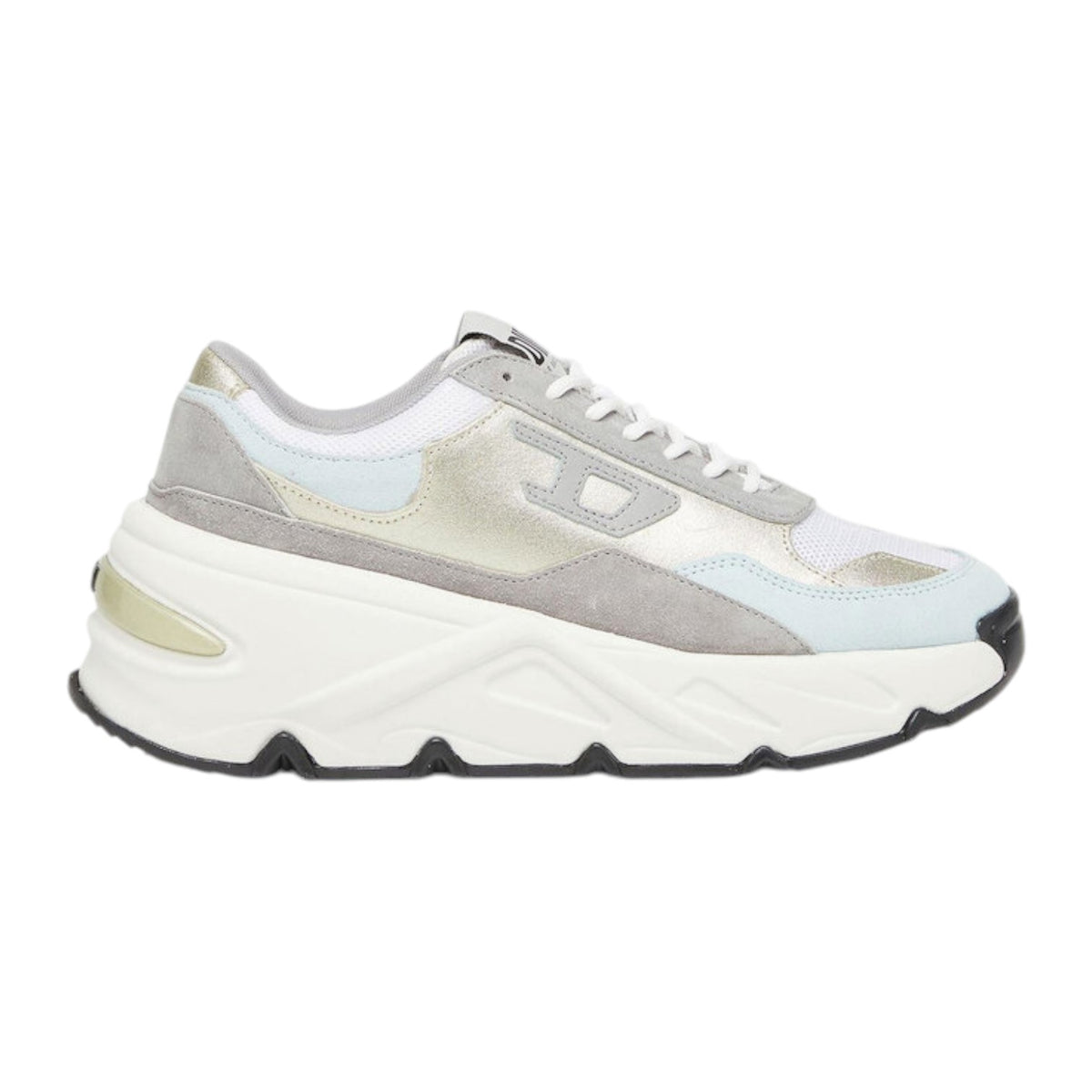 Diesel Women S-Savannah Trainers - White/Ash/Ice Flow
