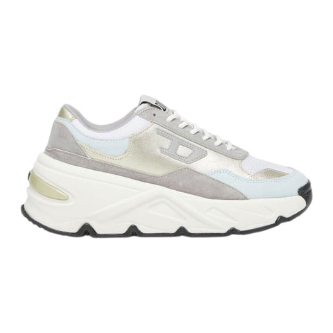 Diesel Women S-Savannah Trainers - White/Ash/Ice Flow