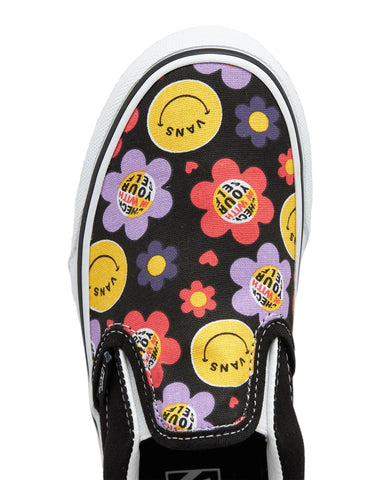 Vans Kids Slip-On Radically Happy Black