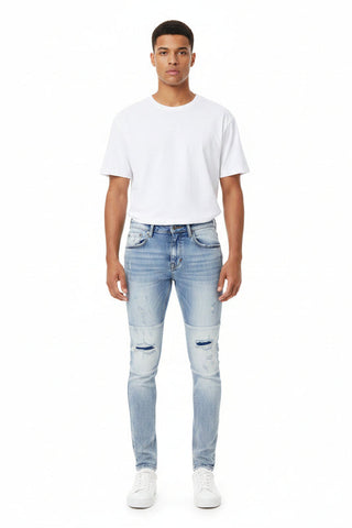 Cutty Jeans Truimph Biker Washed Blue