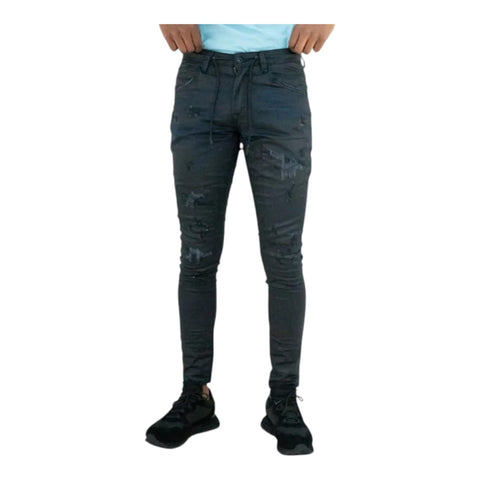 Cutty Jeans Fabian Wax Denim  - Black