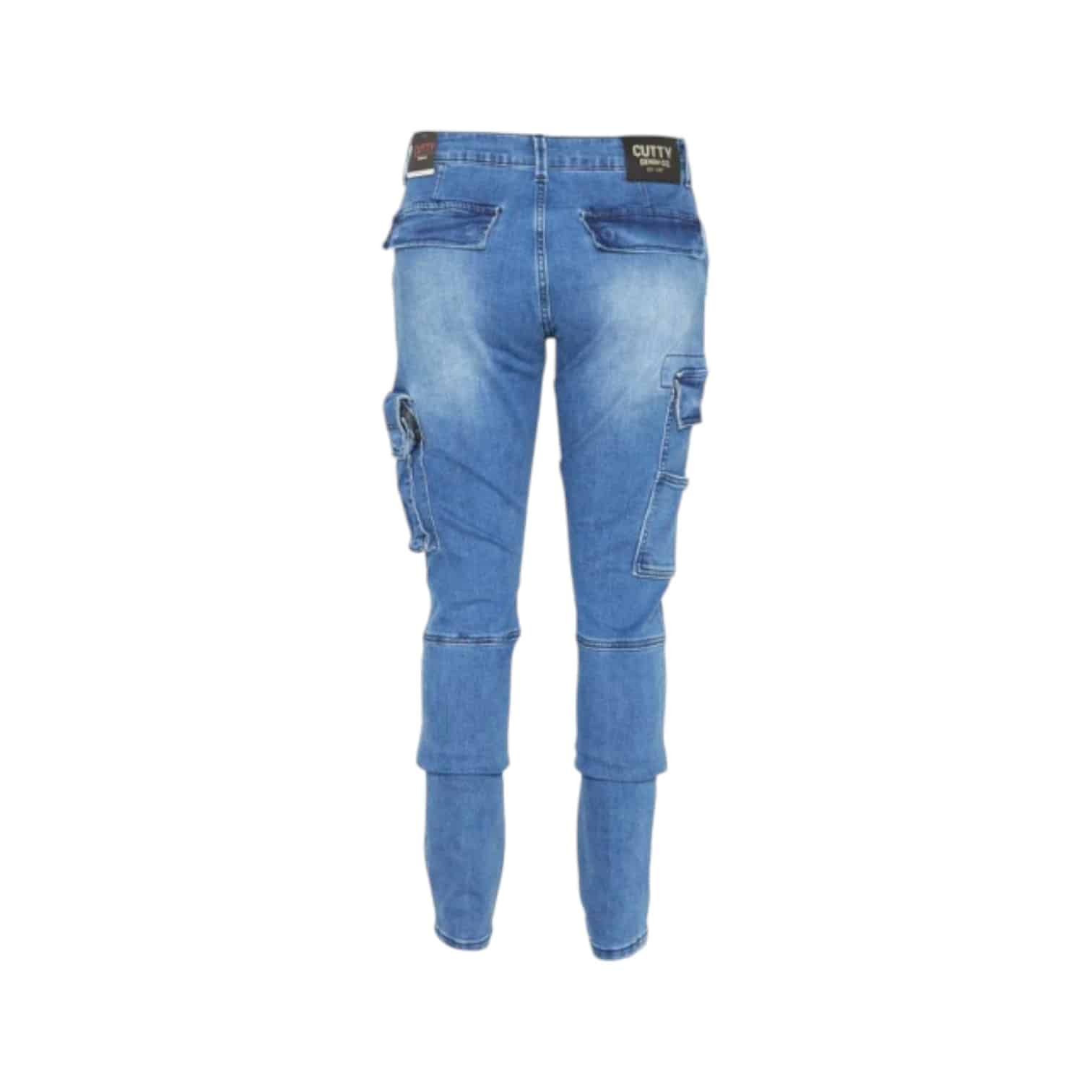 Cutty Jeans Leon Cargo Washed Blue