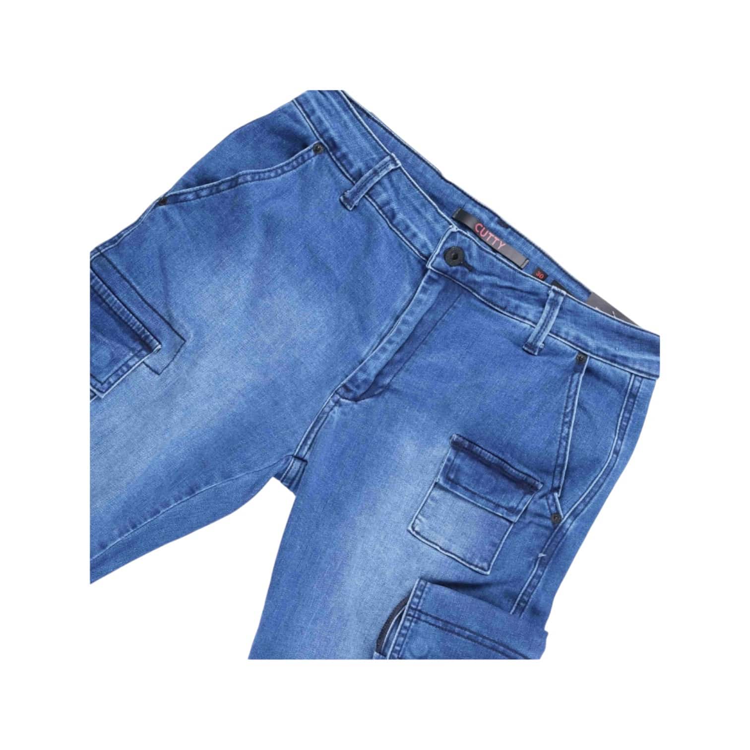 Cutty Jeans Leon Cargo Washed Blue