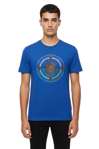 Vialli Iglowt-Shirt Royal Blue