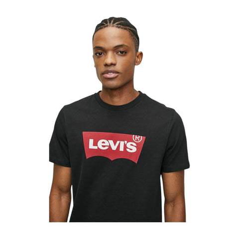 Levi's Men's Graphic Set-In Neck ZA HM - Jet Black