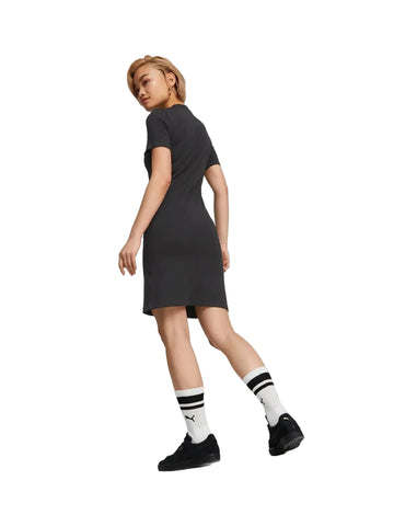 Puma Dress Essentials Slim Fit Tee Black