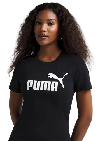 Puma Dress Essentials Slim Fit Tee Black