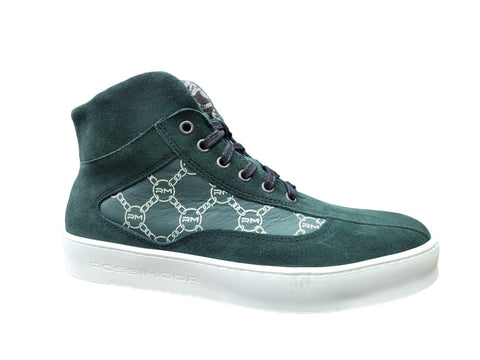 Rossimoda Verde Sneaker High Emerald/White