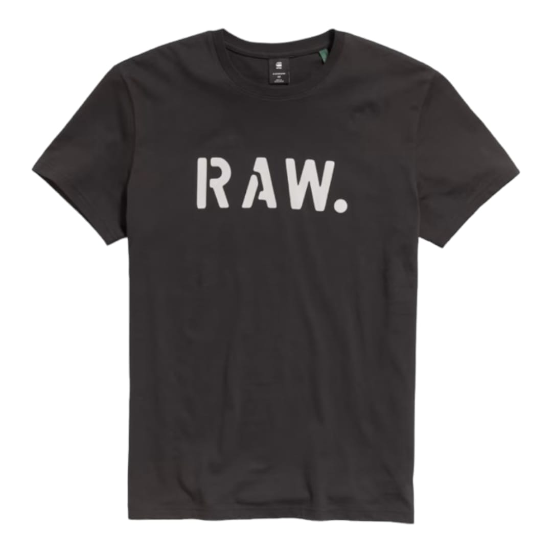 G Star Crew Stencil Black
