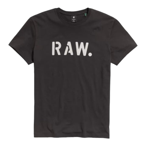 G Star T-Shirt Stencil Black