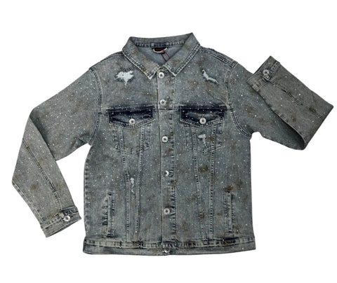 Cutty Jacket Frank Sparkly Washed Denim