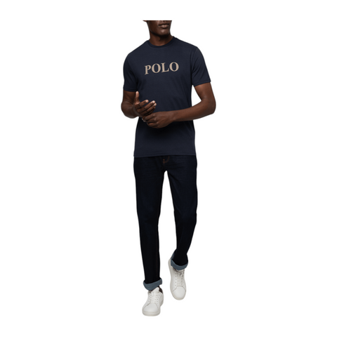 Polo Men's Chest Logo SS T-Shirt - Navy