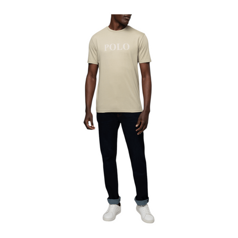 Polo T-Shirt Logo Stone