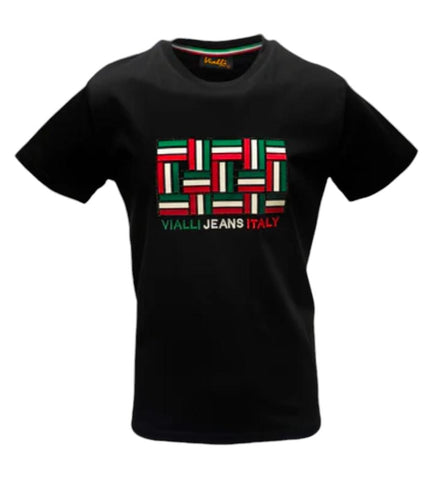 Vialli Itile T-Shirt Black