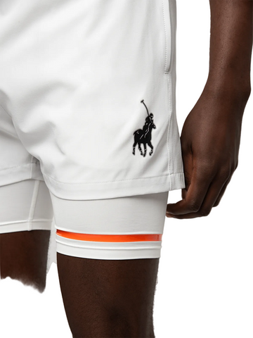 Polo Shorts Sport Running Grey