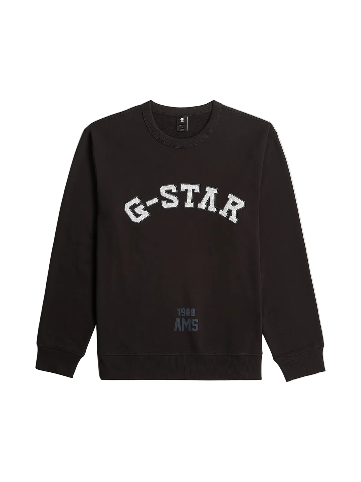 Gstar Sweater Applique Dk Black