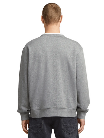 G Star Sweater Applique Grey