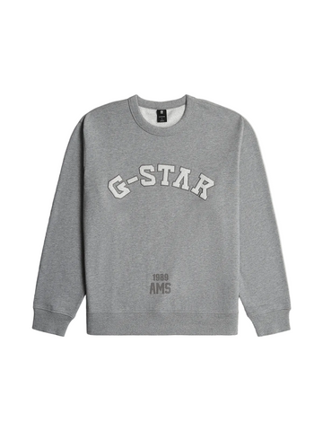 Gstar Sweater Applique Grey
