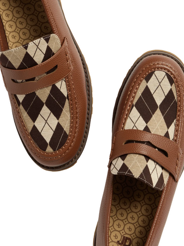 Jonathan D Penny Argile Mens Tan Loafers