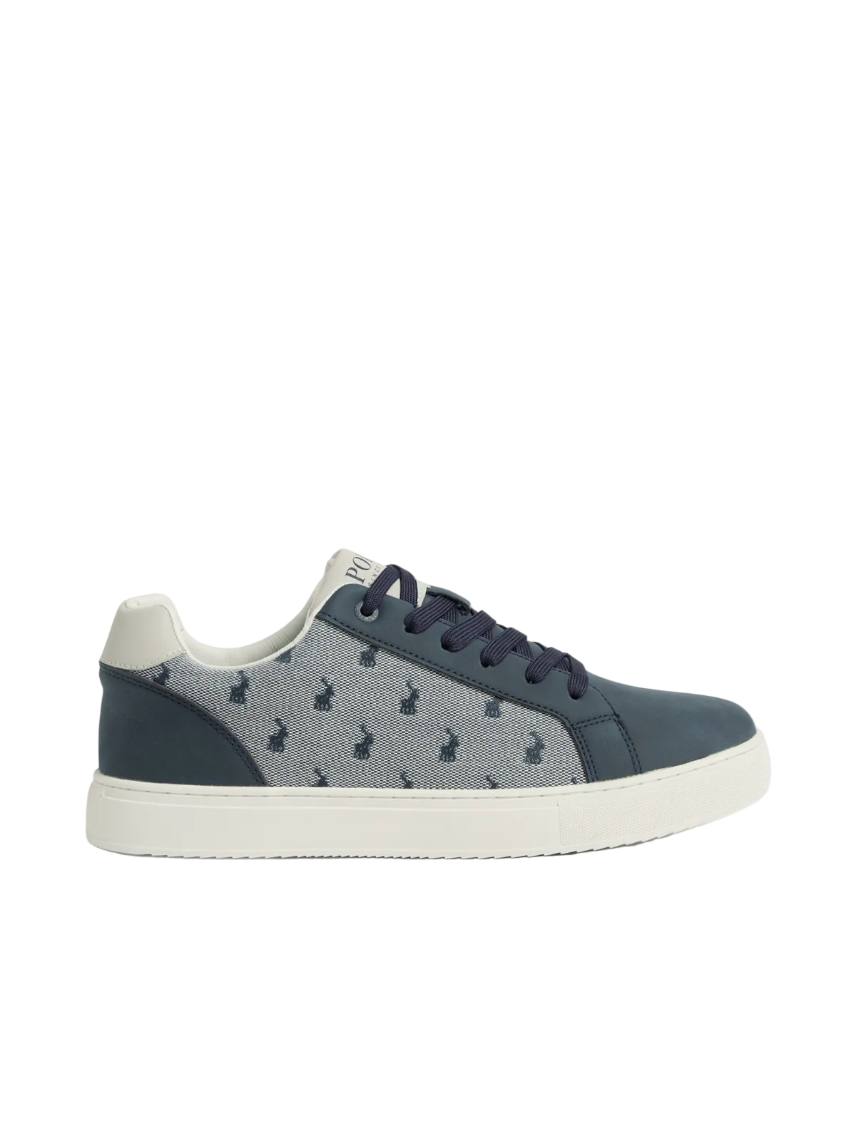 Polo Sneaker Jacquard Classic Navy