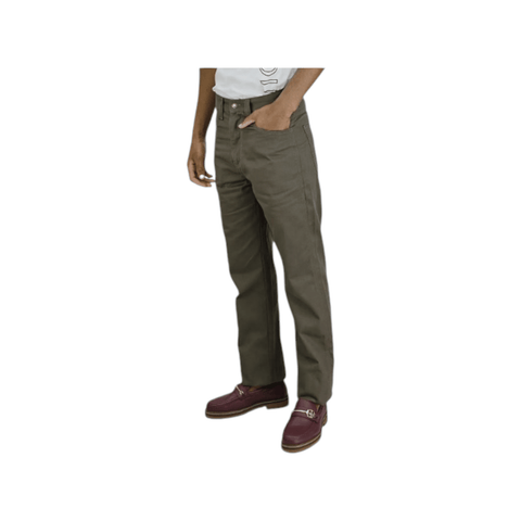 Samson Long Twill Painter Olive/Brown
