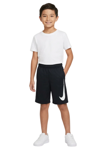 Nike Boys Shorts Swoosh Black
