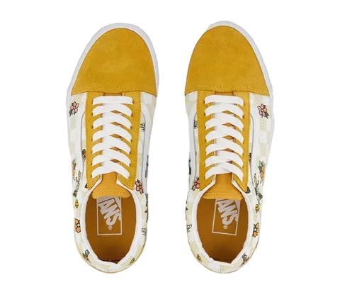 Vans Old Skool Cottage Check Mustard