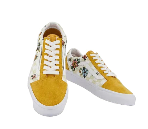 Vans Old Skool Cottage Check Mustard