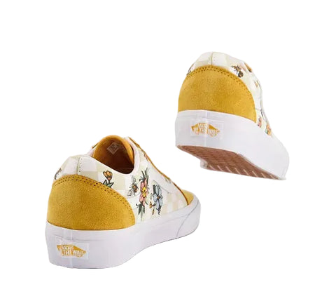 Vans Old Skool Cottage Check Mustard