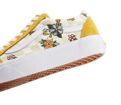 Vans Old Skool Cottage Check Mustard