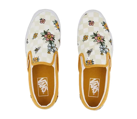 Vans Classic Slip-On Cottage Check Mustard