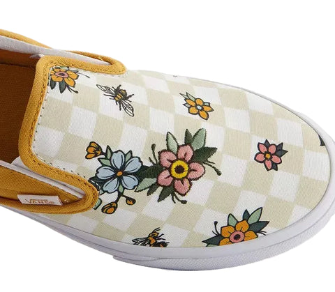 Vans Classic Slip-On Cottage Check Mustard
