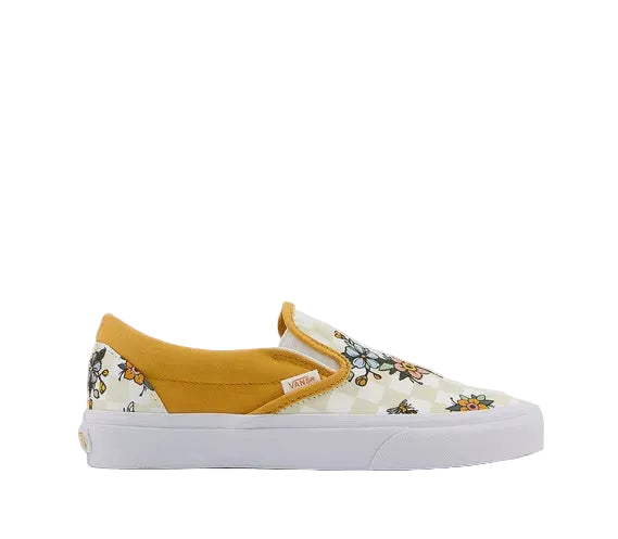Vans Classic Slip-On Cottage Check Mustard