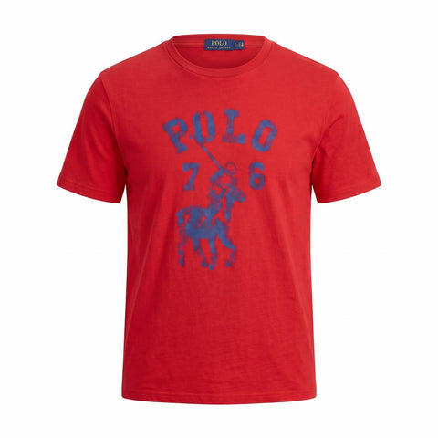Polo T-Shirt Pony Red