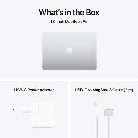 Apple Mac Air 13" M4 Chip 10Cpu/8Gpu 16Gb/256Gb Silver