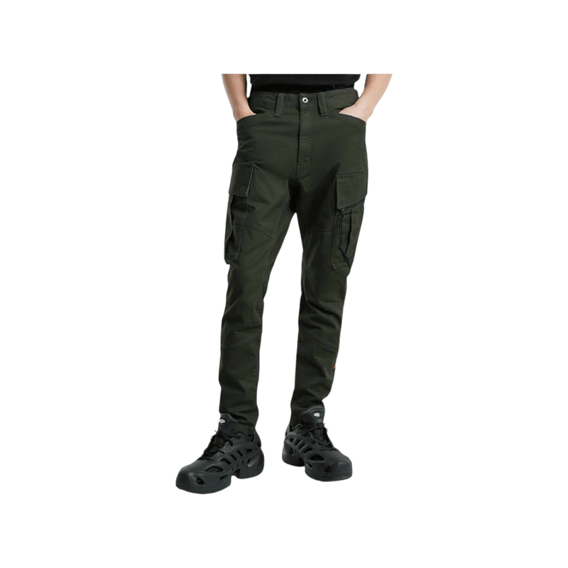 Gstar Cargo 3D Zip  Skinny Asfalt Green