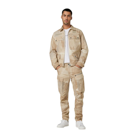 G-Star Rovic Zip 3D Regular Tapered Cargo Pants – Whitebait Camo | Men’s Utility Jeans