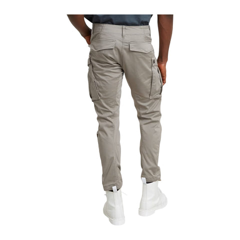 G Star Rovic Zip 3D Regular Tapered Pants - Light Grey